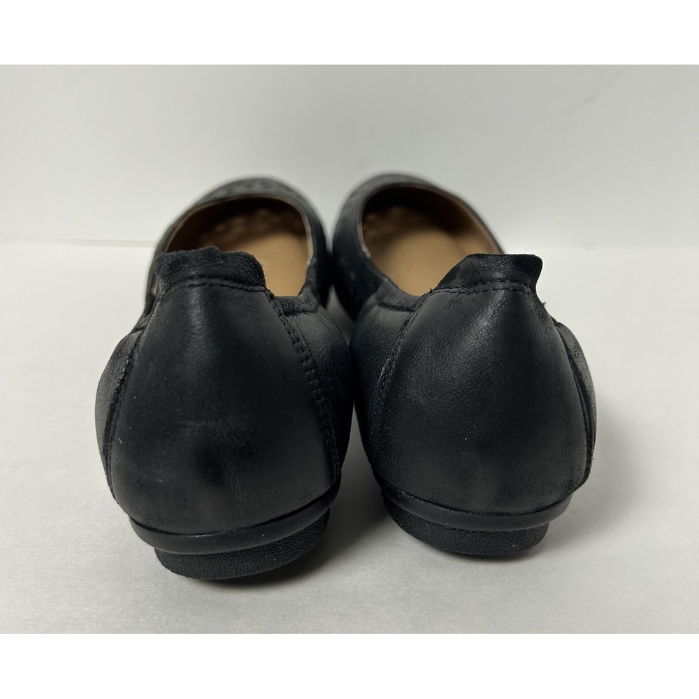 Josef Seibel Ballet Flat Womens Size 9 Pippa 29 Shoes US 40 EU Black Perforated - Picture 4 of 10